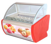 전기 아이스크림 전시 카운터 냉장고 호화스러운 Gelato 전시 냉장고